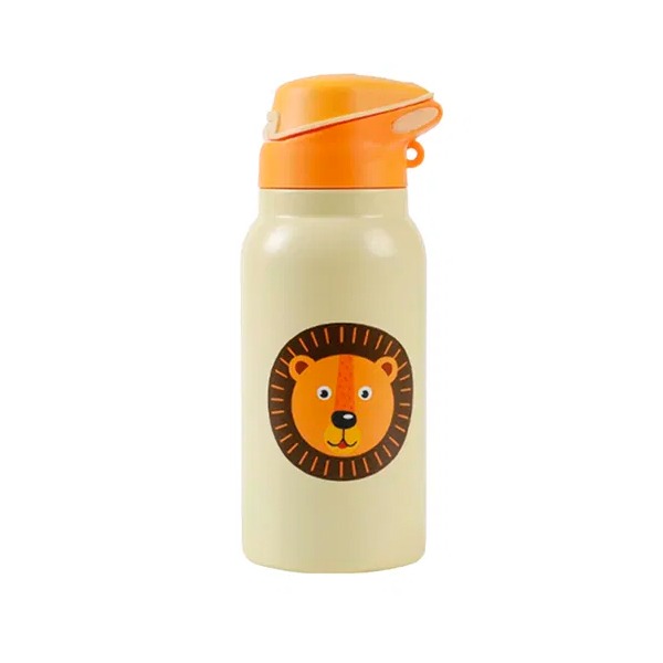 BOTELLA TERMICA 350ML ANIMALS KIDS TAPA
