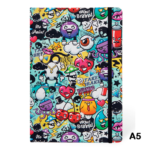 CUADERNO A5 GRAFFITI