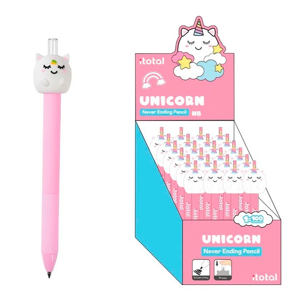 LAPIZ NEVER ENDING UNICORNIO