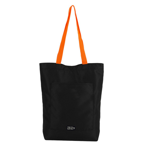 BOLSA SHOPPER CON ASA COLOR NARANJA