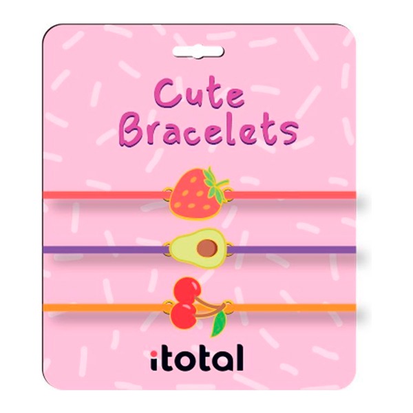 PULSERA FRUTA SET DE 3 UDS