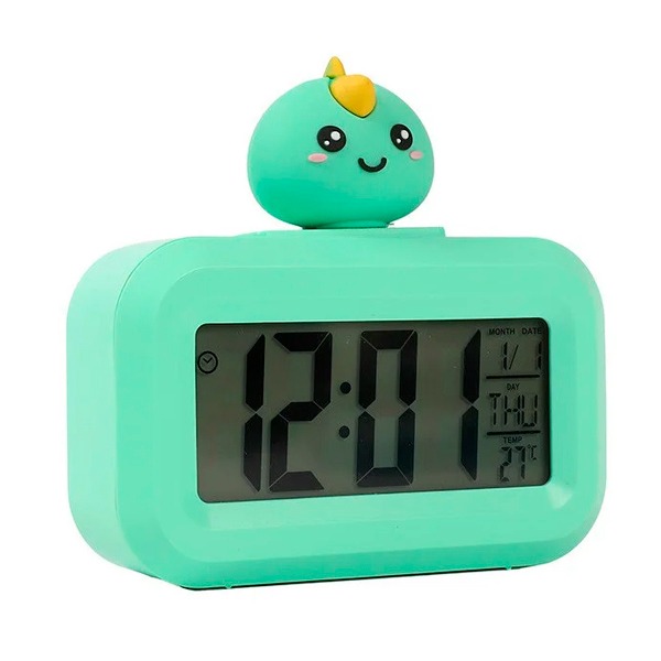 RELOJ DESPERTADOR HELLO DINO