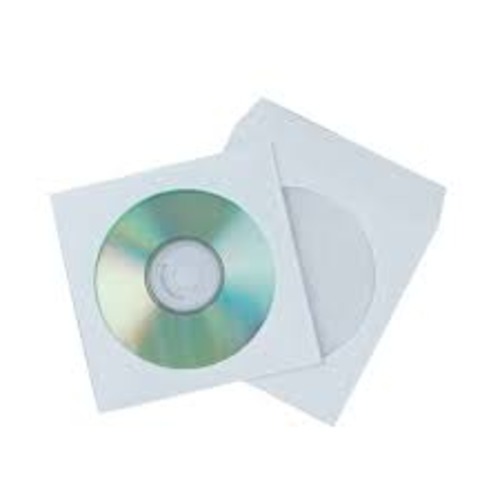 PAQ. 50 SOBRES PAPEL PARA CD'S BLANCOS