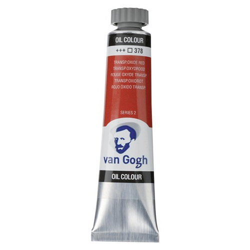 OLEO VAN GOGH 20ML ROJO OXIDO TRANSPARE