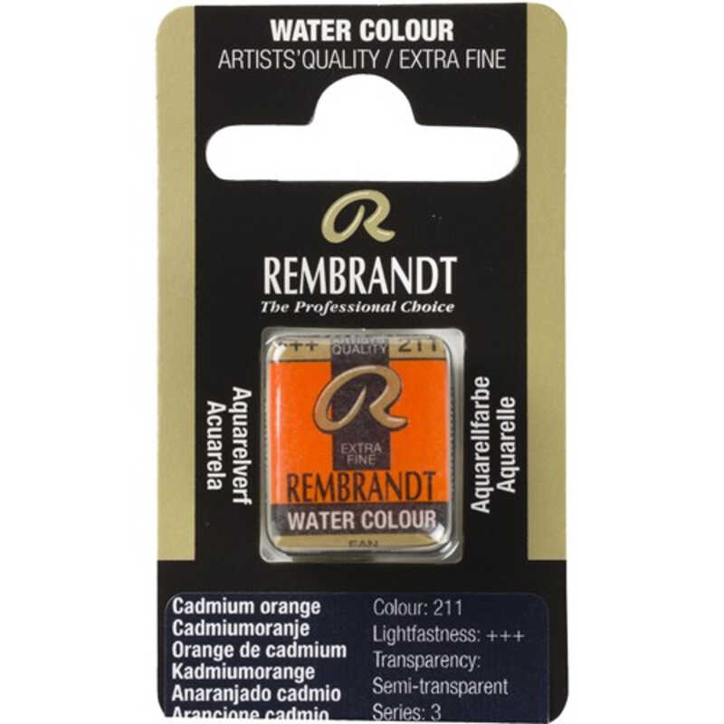 ACUARELA REMBRANDT PASTI. NARANJA CADMI