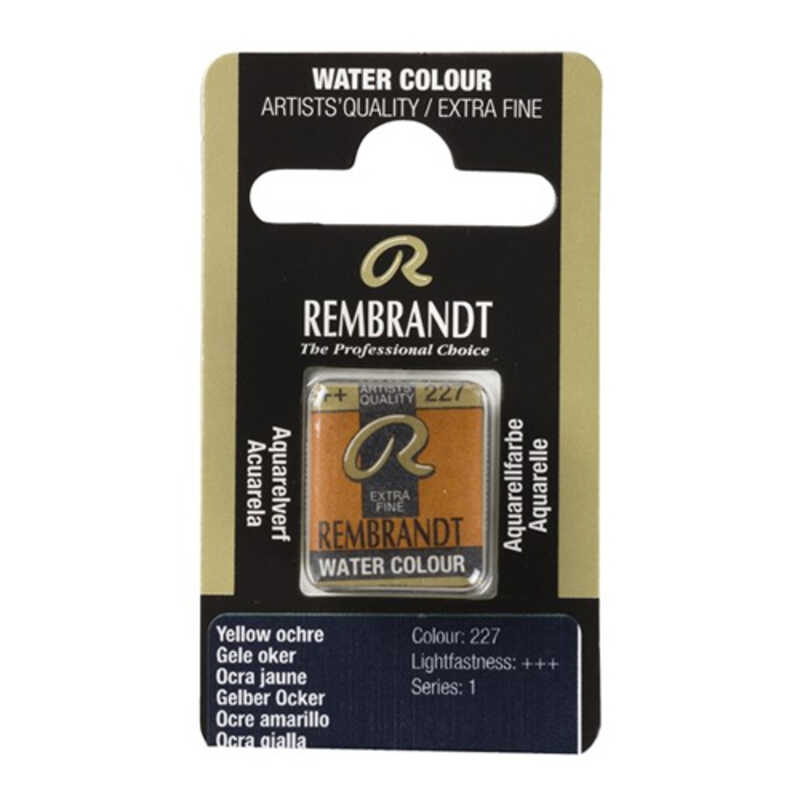 ACUARELA REMBRANDT PASTILLA OCRE AMARIL