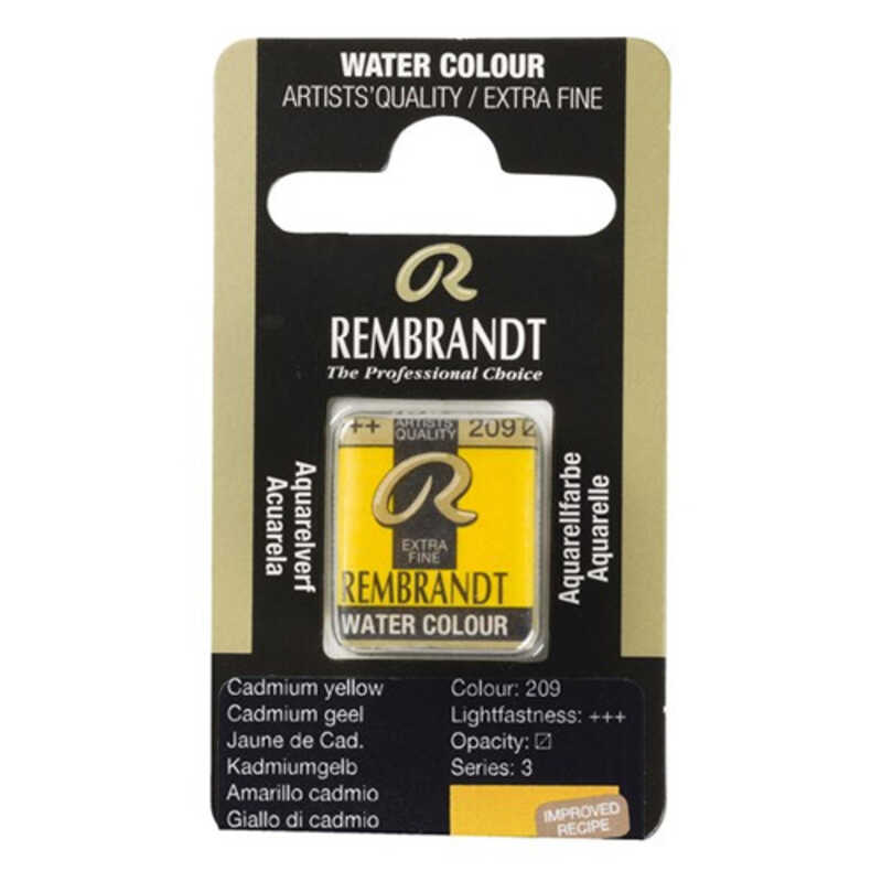 ACUARELA REMBRANDT PAST.AMARI.CADMIO MED