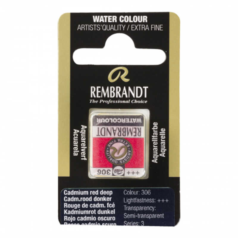 ACUARELA REMBRANDT PASTI.ROJO CADMIO OS