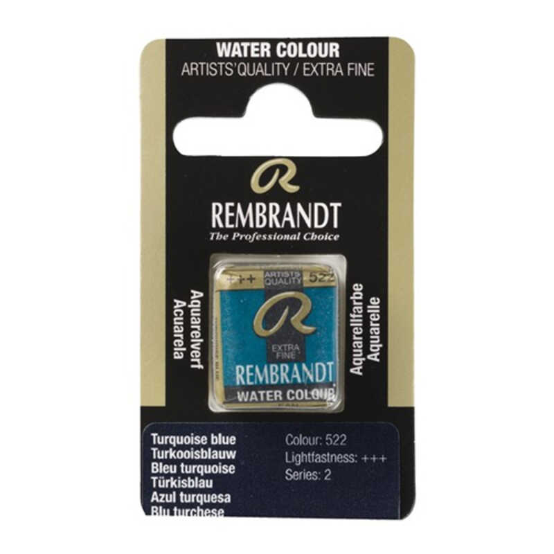 ACUARELA REMBRANDT PASTI.AZUL TURQUESA