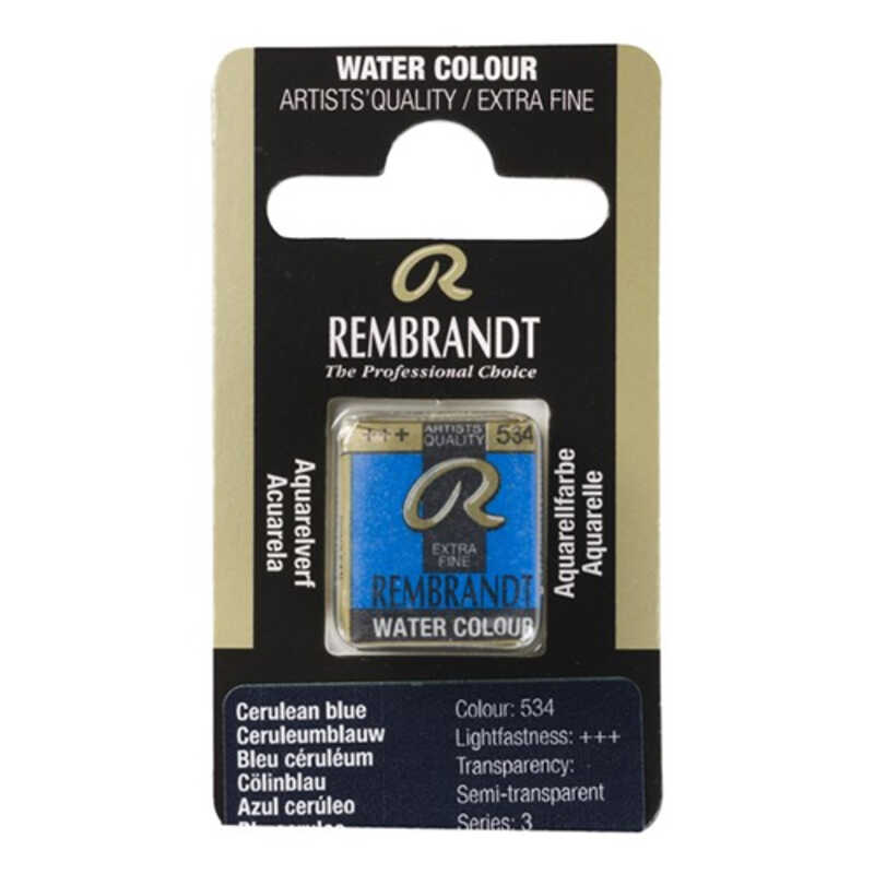 ACUARELA REMBRANDT PASTILLA AZUL CERULI