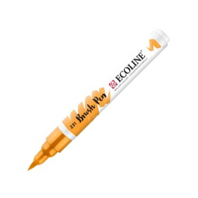 ECOLINE ROTULAD.PINCEL OCRE DORADO
