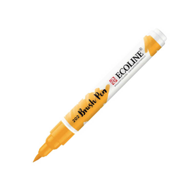 ECOLINE ROTULAD.PINCEL AMARILLO ARENA