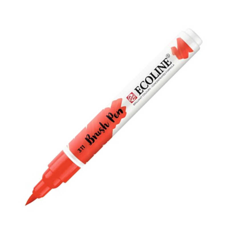 ECOLINE ROTULAD.PINCEL BERMELLON