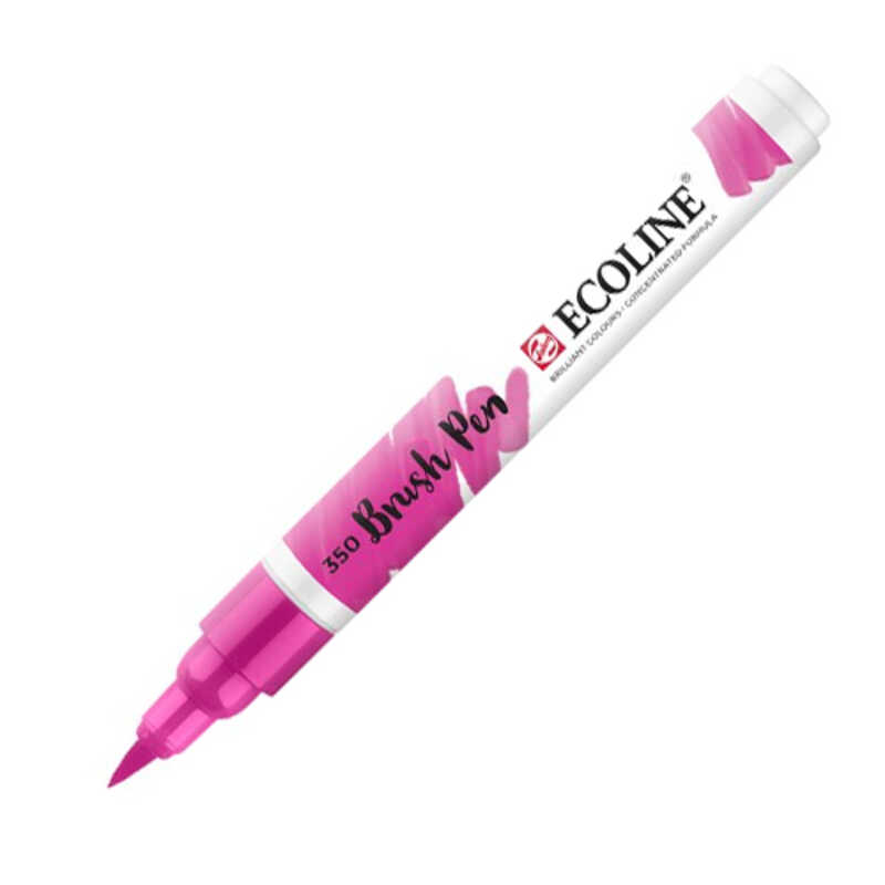 ECOLINE ROTULADOR PINCEL FUCSIA