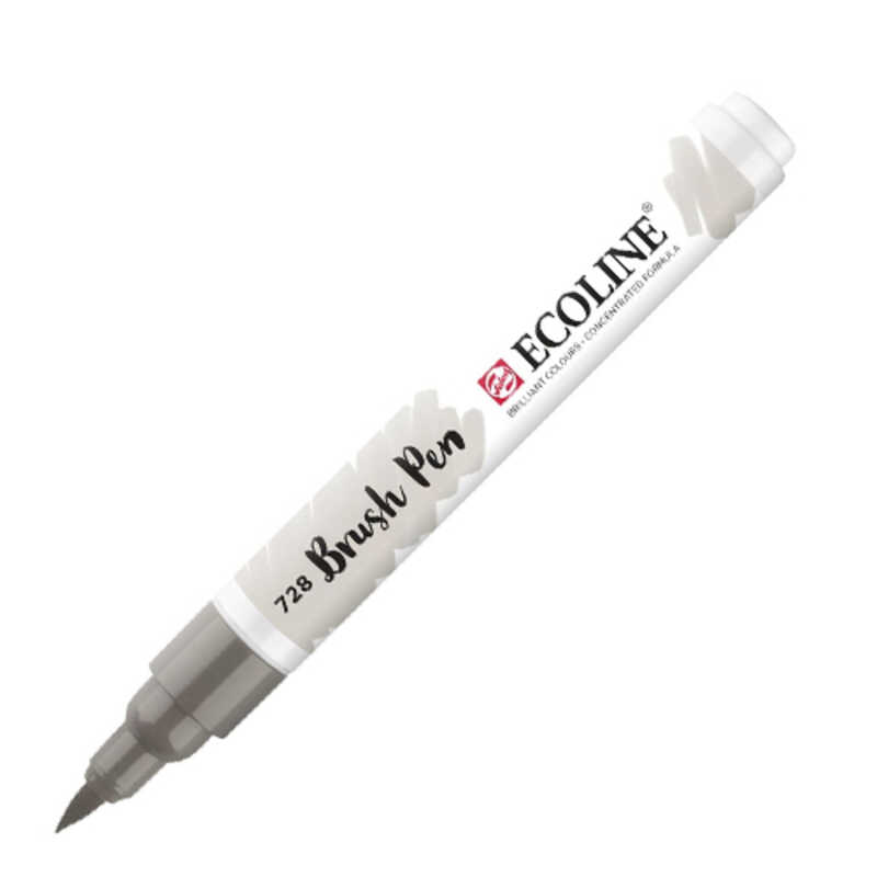 ECOLINE ROTULAD. PINCEL GRIS CALIDO CLA