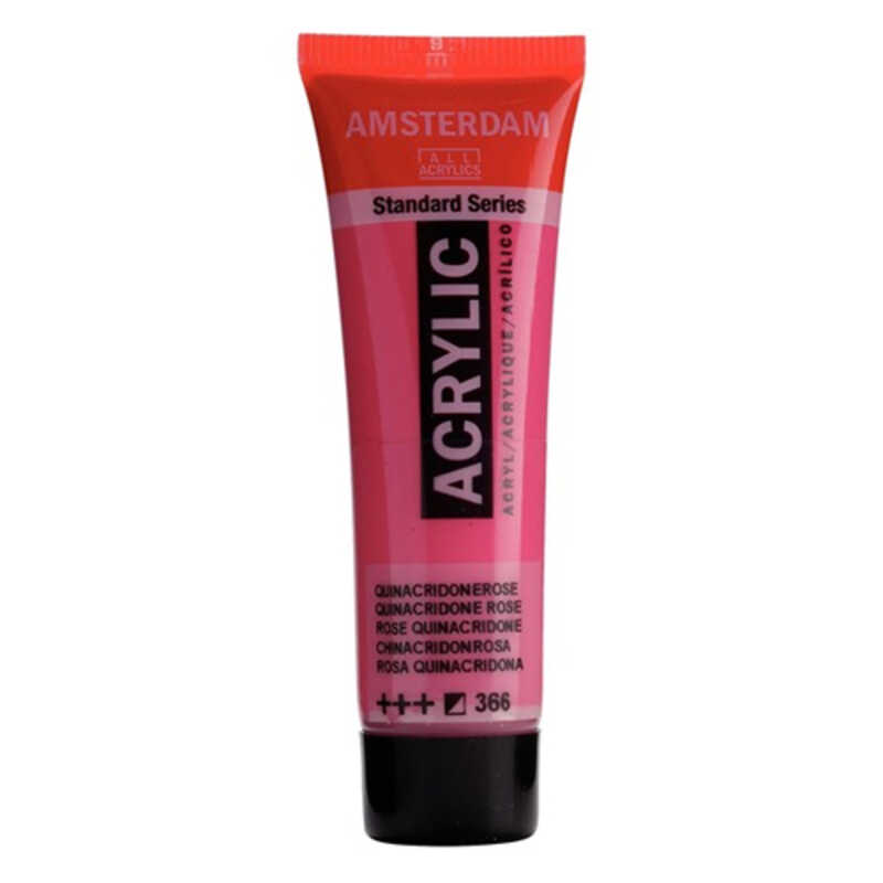 ACRILICA AMSTERDAM 20ML ROSA QUINACR