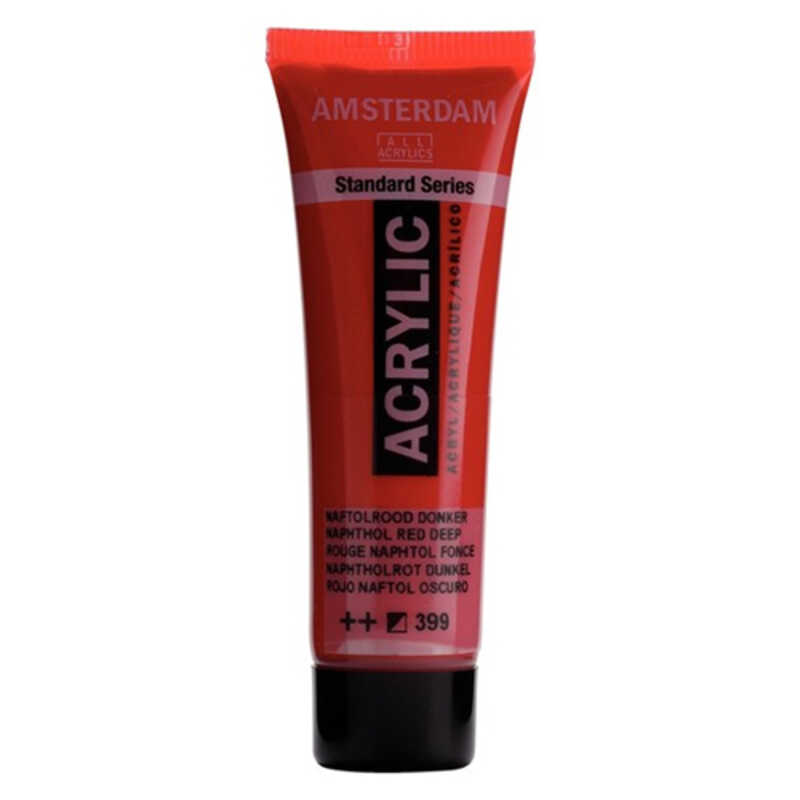 ACRILICA AMSTERDAM 20ML VERMELL NAPH FO