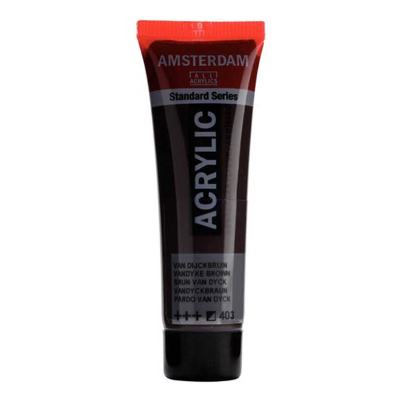ACRILICA AMSTERDAM 20ML PARDO VAN DYCK