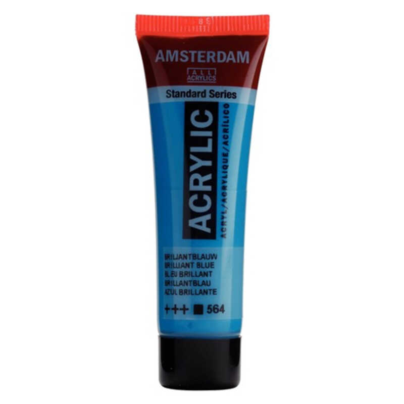 ACRILICA AMSTERDAM 20ML AZUL BRILLANTE