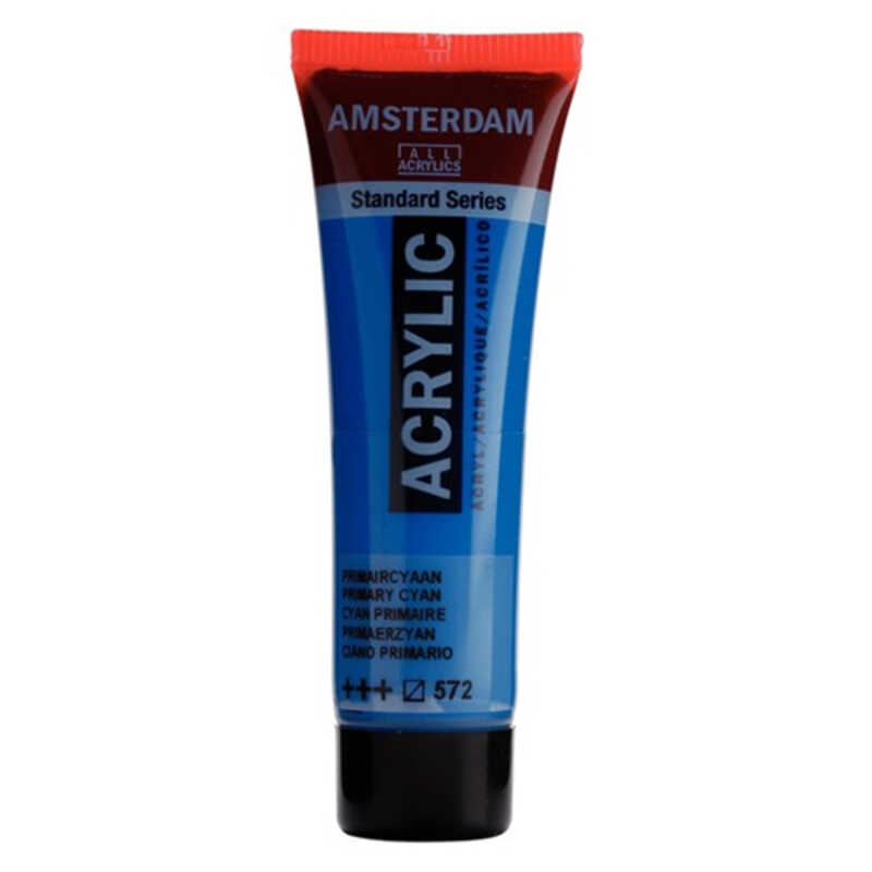 ACRILICA AMSTERDAM 20ML CIAN PRIMARIO