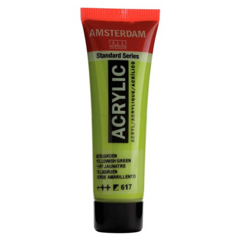 ACRILICA AMSTERDAM 20ML VERDE AMARILLEN