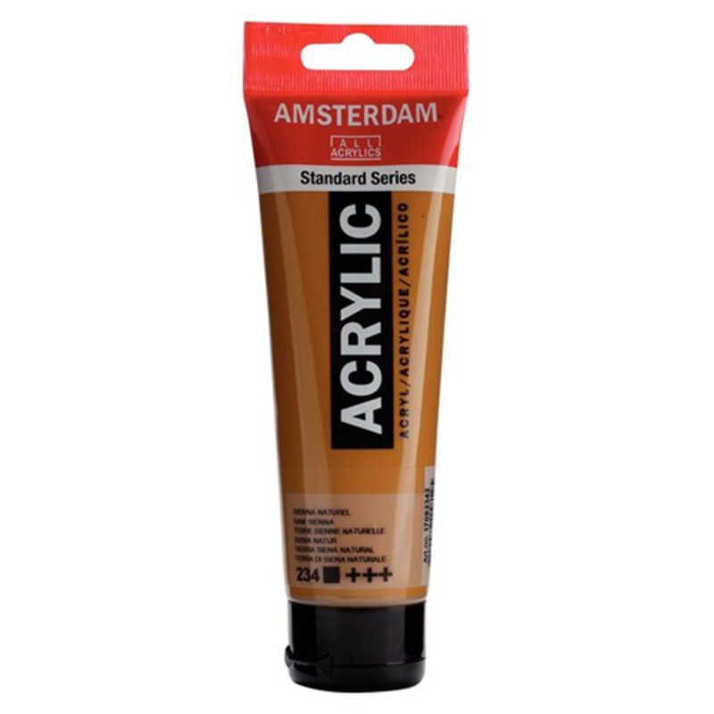 ACRILIC AMSTERDAM 120ML. TIERRA SIENA N