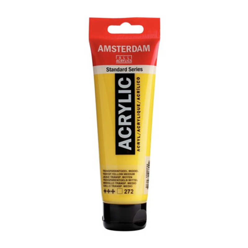 ACRILIC AMSTERDAM 120ML. AMARILLO TR. M