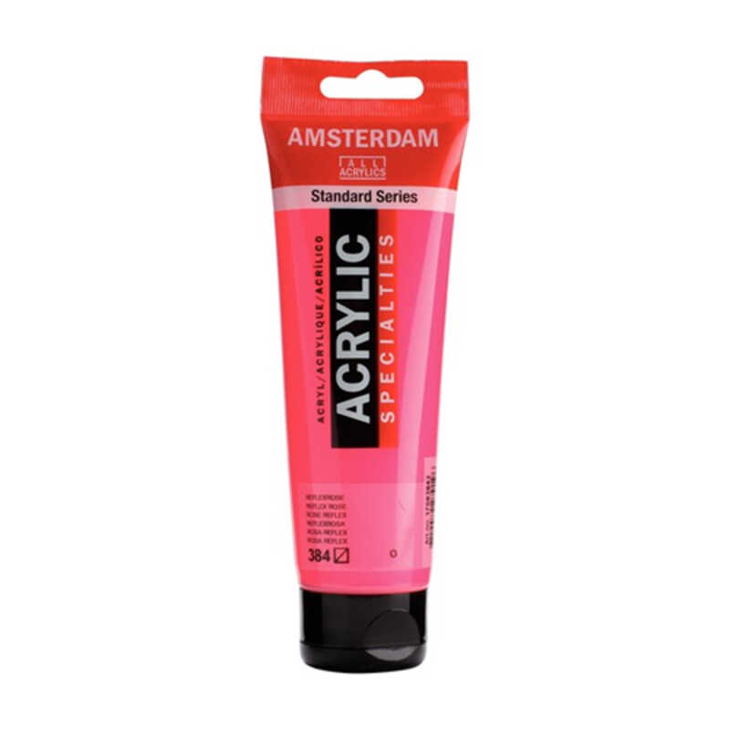 ACRILIC AMSTERDAM 120ML. ROSA REFLEX