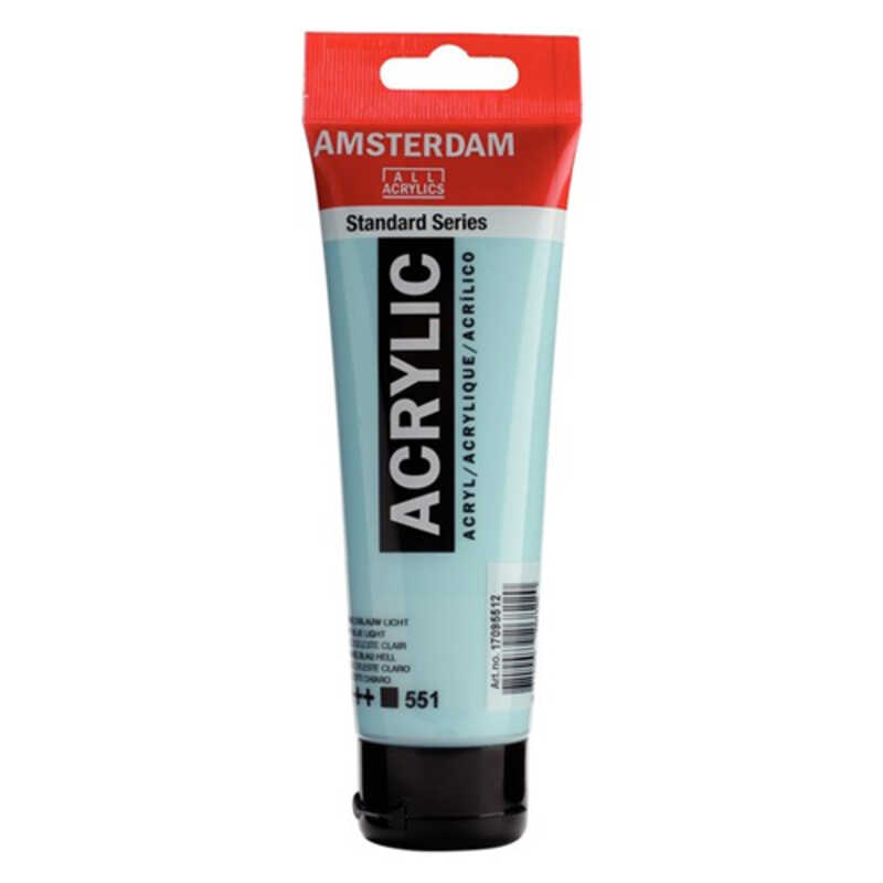 ACRILIC AMSTERDAM 120ML. AZUL CIELO CLA