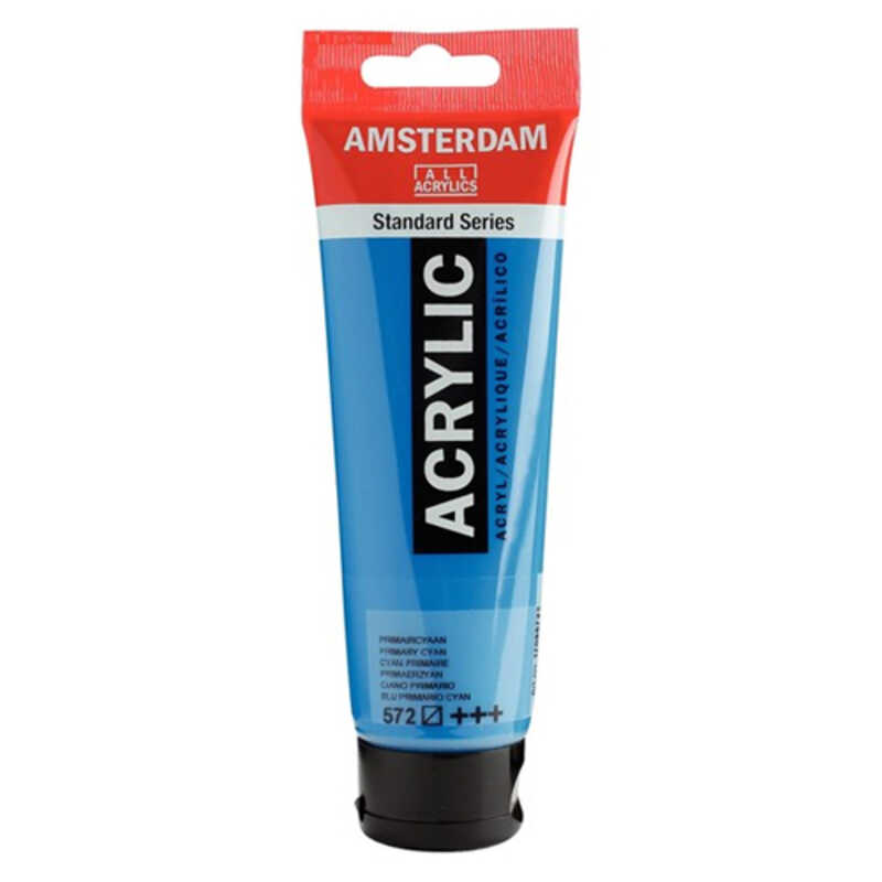 ACRILIC AMSTERDAM 120ML. CYAN PRIMARIO