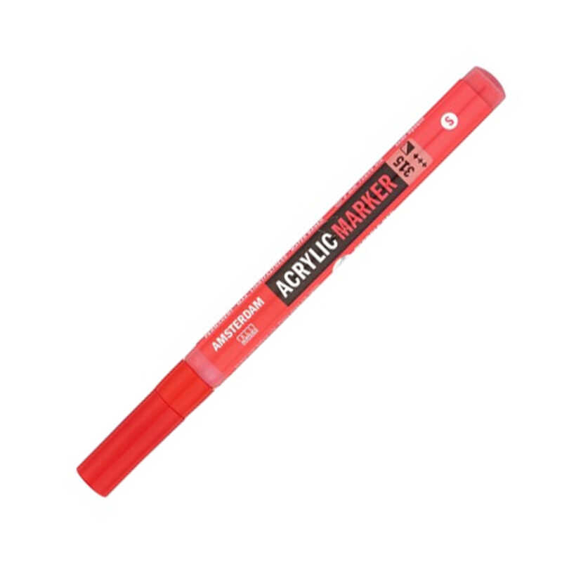 ROTULADOR ACRILIC 1-2MM ROJO PYRROL