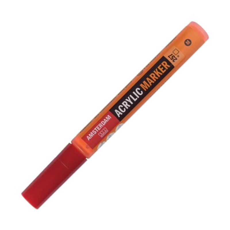 ROTULADOR ACRILICO 4MM NARANJA REFLEX