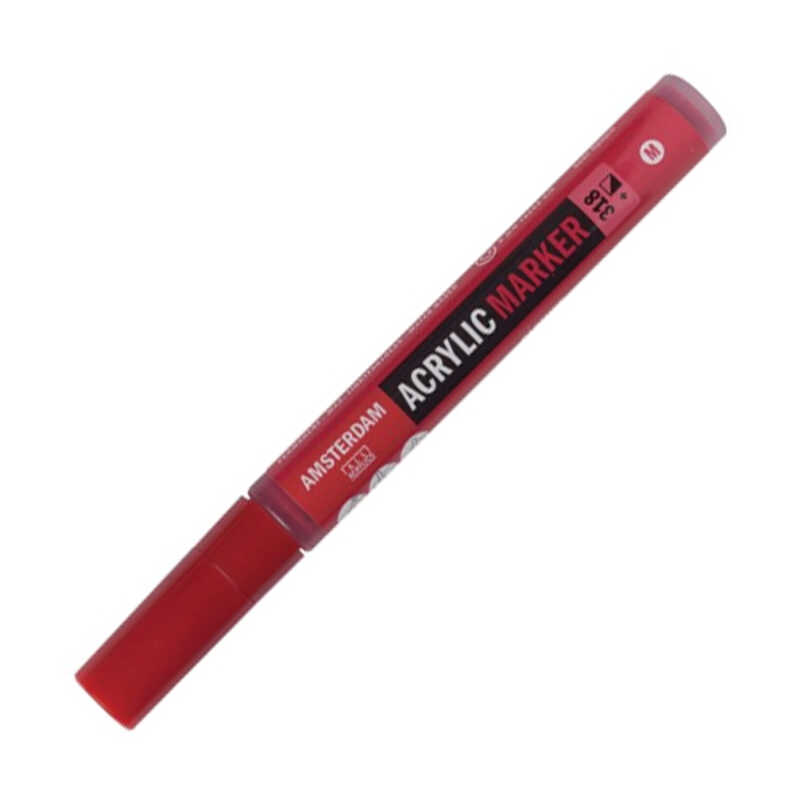 ROTULADOR ACRILICO 4MM CARMESI