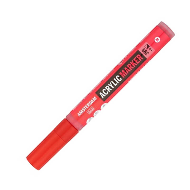 ROTULADOR ACRILICO 4MM ROJO NAPH OSCURO