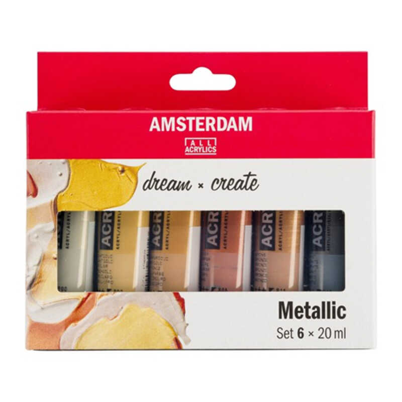 AAC SET 6X20ML METALICO