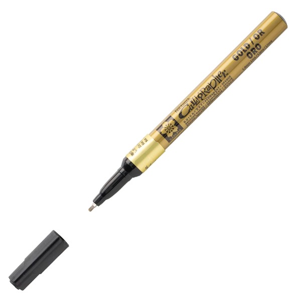 ROTULADOR TOUCH METALICO FINO ORO