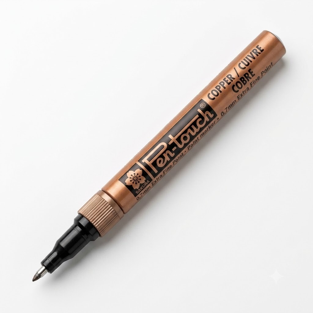 ROTULADOR PEN-TOUCH PERMAN P/FINA COBRE
