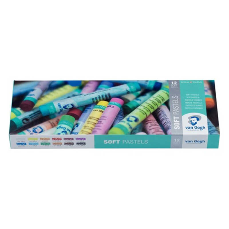 SET 12 BARRAS PASTEL SUAVE VAN GOGH