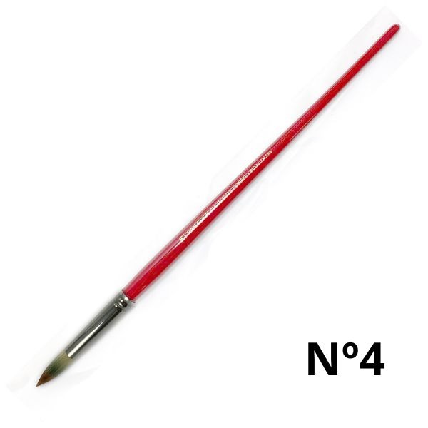 PINCEL OLEO/ACRIL.LARGO SINTET.276 Nº4