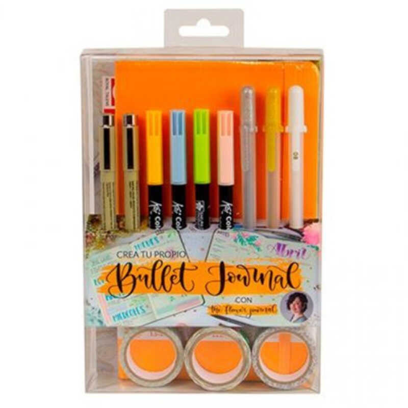SET BULLET JOURNAL NARANJA