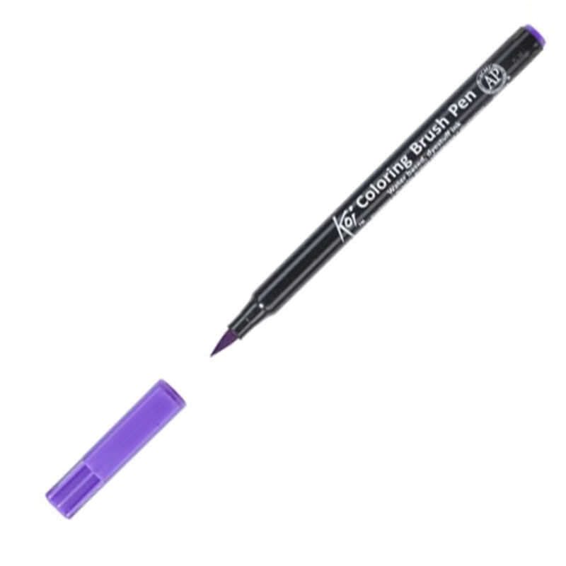 ROTULADOR BRUSH KOI PURPURA CLARO