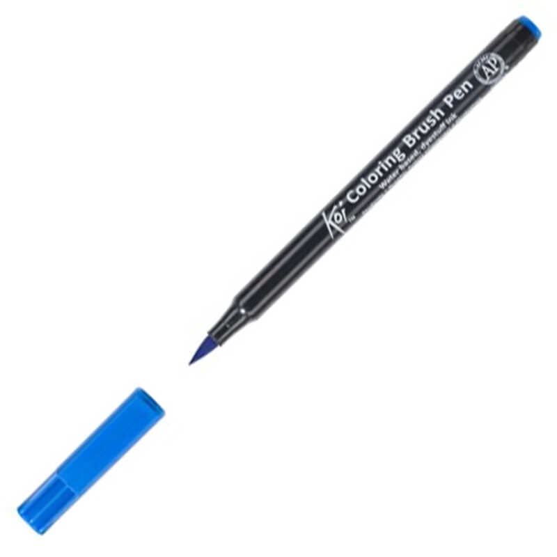 ROTULADOR BRUSH KOI AZUL CERULIO
