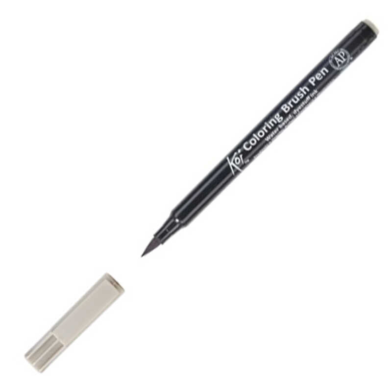 ROTULADOR BRUSH KOI GRIS CALIDO