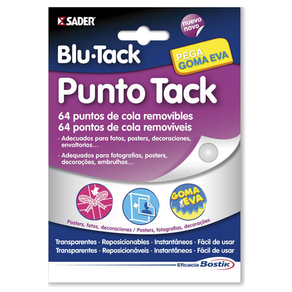 PUNTO TACK PLICO-60PUNTOS-TRANSPARENTES