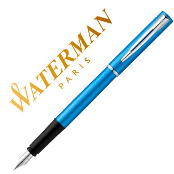 PLUMA WATERMAN ALLURE LACA AZUL M