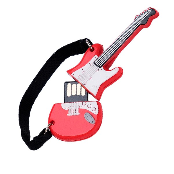 MEMORIA USB 32GB GUITARRA RED 2.0