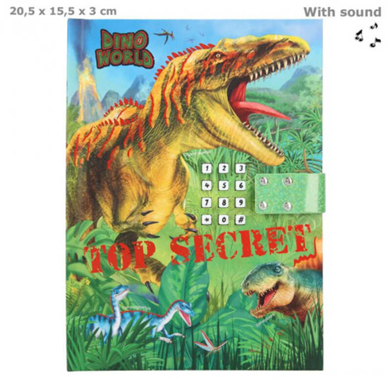 DIARIO CON CODIGO SECRETO DINO WORLD