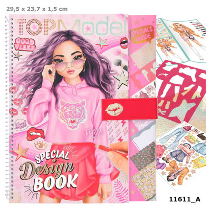 LIBRO PARA COLOREAR ESPECIAL TOPMODEL