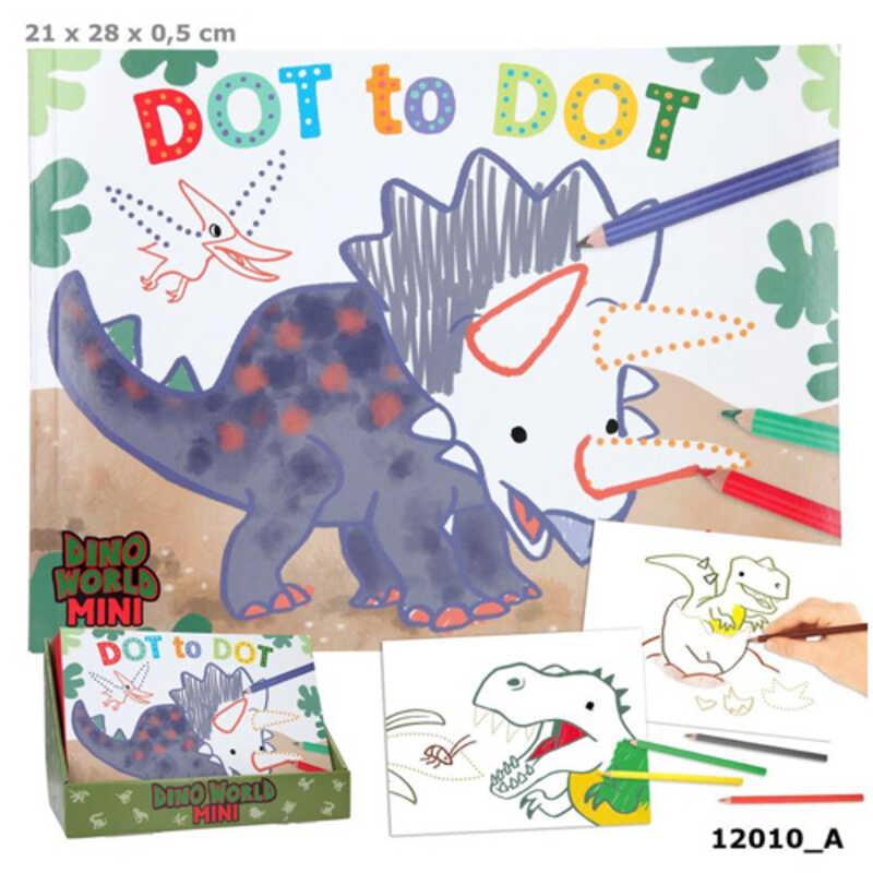 DINO WORLD LIBRO DE COLOREAR