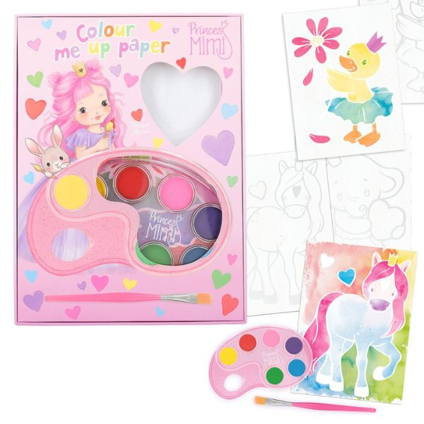 PRINCESS MINI LAMINAS PARA COLOREAR